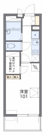 クレールコートの間取り