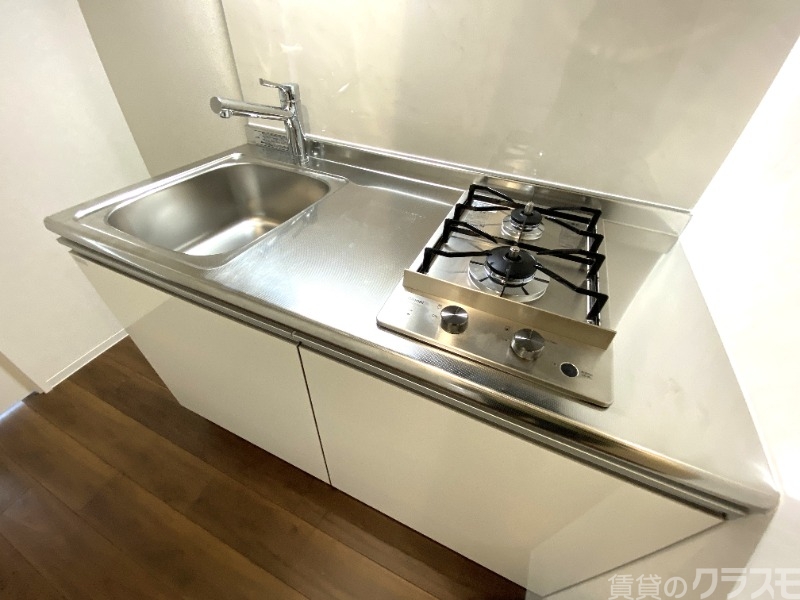 キッチン　自炊のはかどりそうなキッチン！