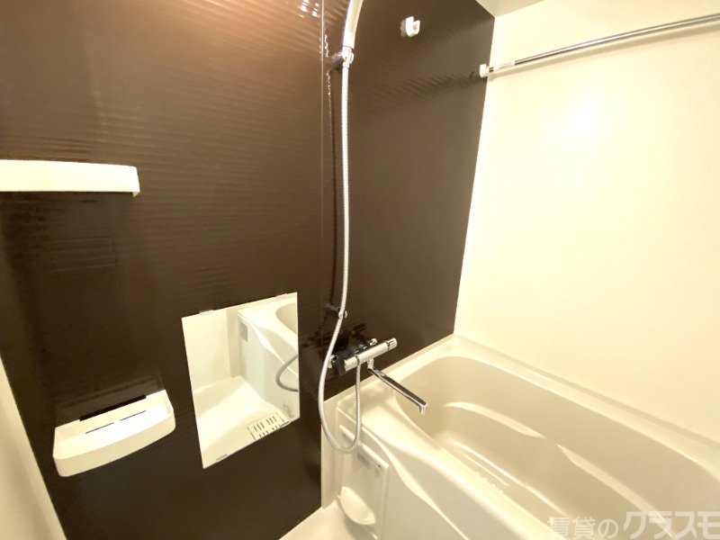 バス・シャワールーム　一日のお疲れをお取りください。