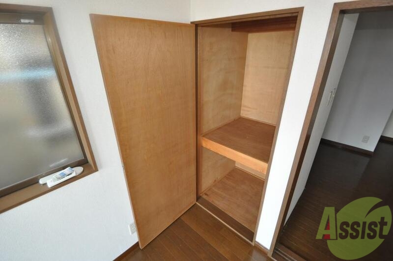 収納　奥行きもしっかりあるクローゼット