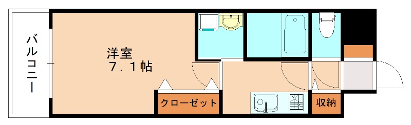ロイヤルタワー文教の杜の間取り