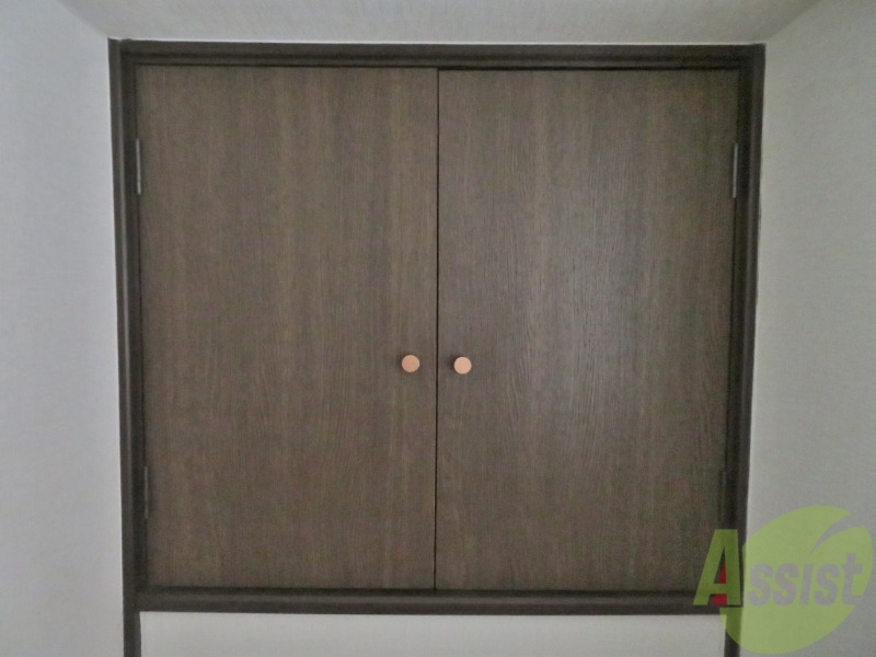 収納　こちらは収納になります。お荷物はこちらへ。