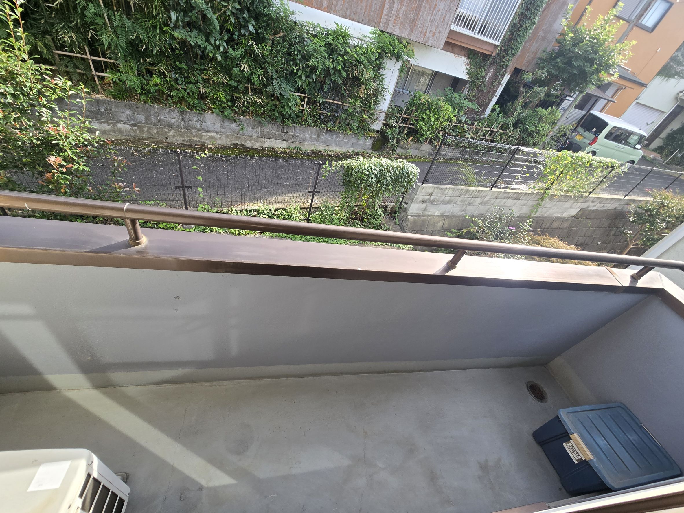 バルコニー　南向き