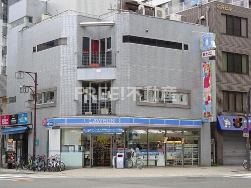 コンビニ　ローソン 日本橋四丁目店（コンビニ）まで387m