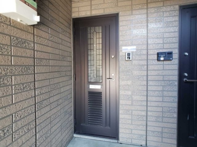 玄関　明るい玄関です