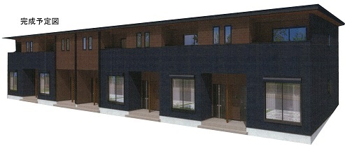 建物外観　完成予想図です。