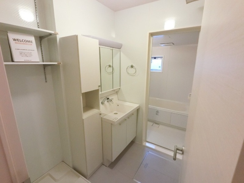 洗面設備　図面と現状に相違がある場合には現状を優先