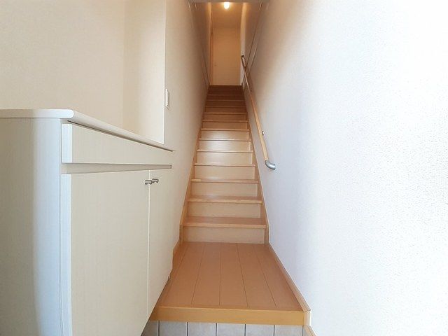 玄関　収納もある玄関です