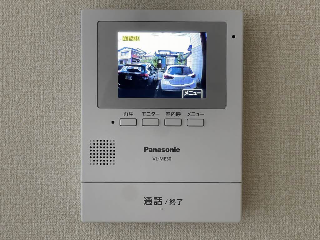 セキュリティ　モニタ付きドアホン