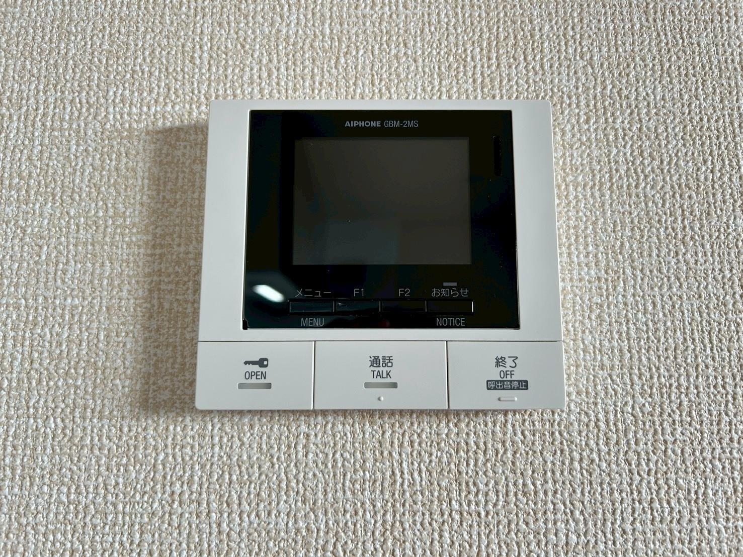 セキュリティ　モニタ付インターホン