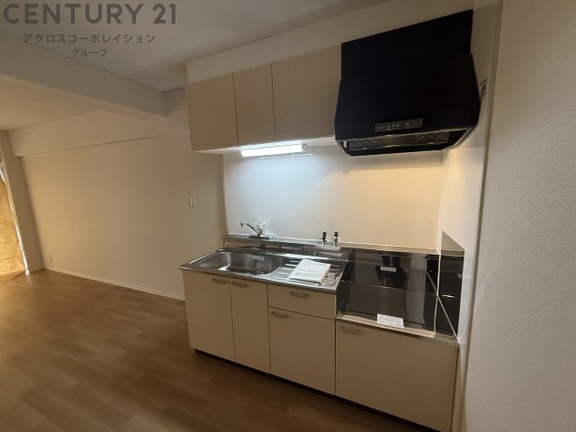 キッチン　ガスコンロ設置可能なキッチンです！