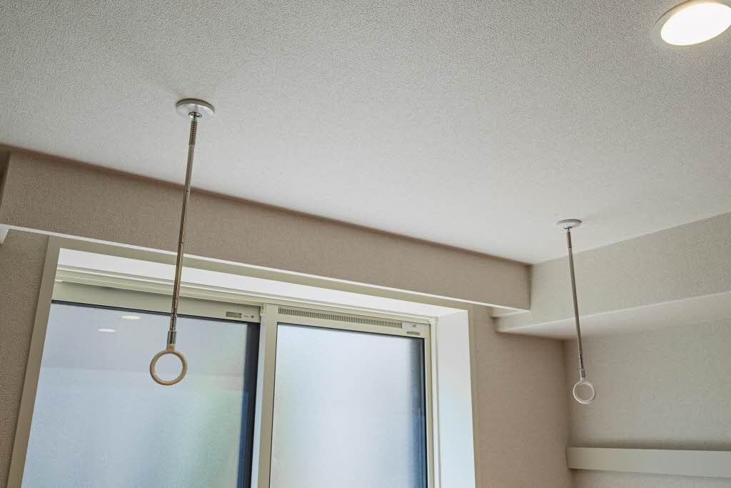 その他設備　室内物干し