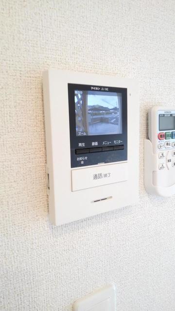 セキュリティ　モニタ付きインターホン