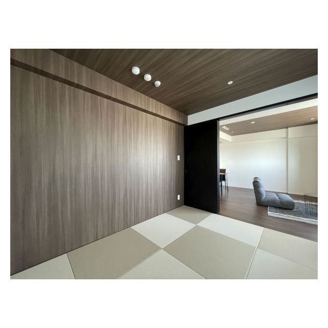 居室・リビング　和室（モデルルームにつき家具・小物等は物