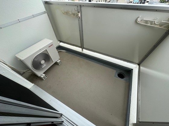バルコニー　※別部屋の写真です