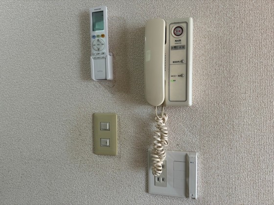 セキュリティ　※別部屋の写真です
