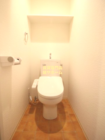 トイレ　ゆったりとした空間のトイレです