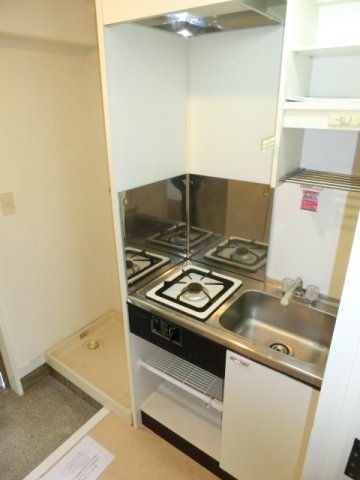 キッチン　キッチンはガスコンロ１口付き。 （※参考写真）