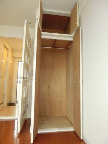 収納　クローゼットタイプの収納タイプ。 （※参考写真）