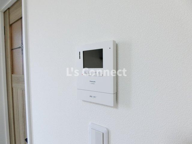 セキュリティ　突然の来客もＴＶモニターホンでしっかり確認。