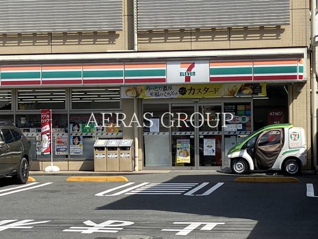 コンビニ　セブン-イレブン 横浜洲崎店（コンビニ）まで651m