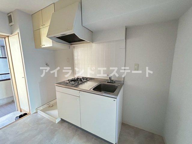 キッチン　リフォーム中につき画像は他室反転タイプです。