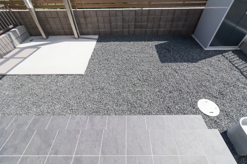 庭　図面と現状に相違がある場合には現状を優先