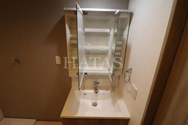 洗面設備　同物件別部屋です。