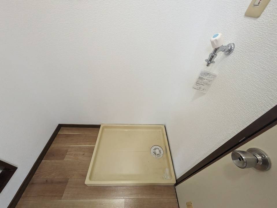 洗面設備　洗濯機置場