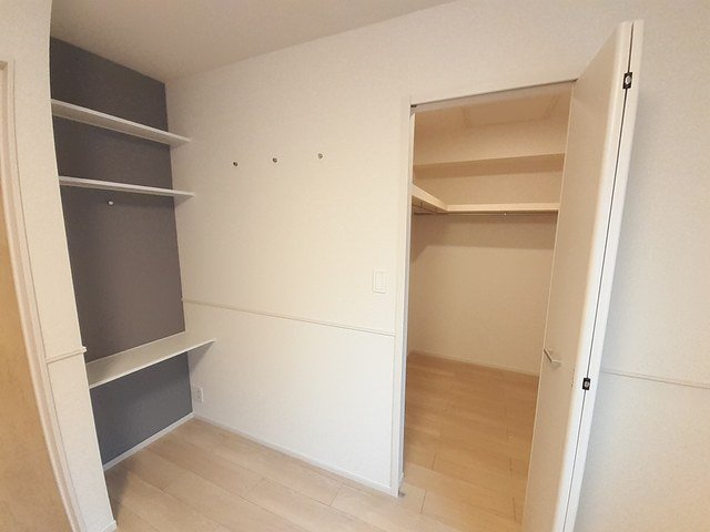 収納　十分な収納スペースがあります