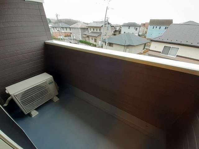 バルコニー　広々としたバルコニーです