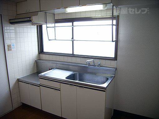 キッチン　２０２号室撮影