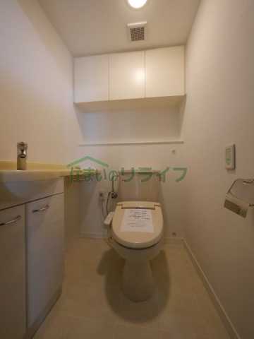 トイレ　河田町ガーデン1号棟※別部屋の参考写真です