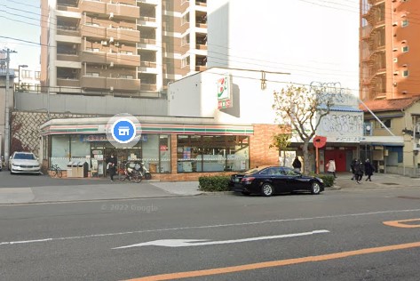 コンビニ　セブンイレブン大阪玉造2丁目店（コンビニ）まで251m