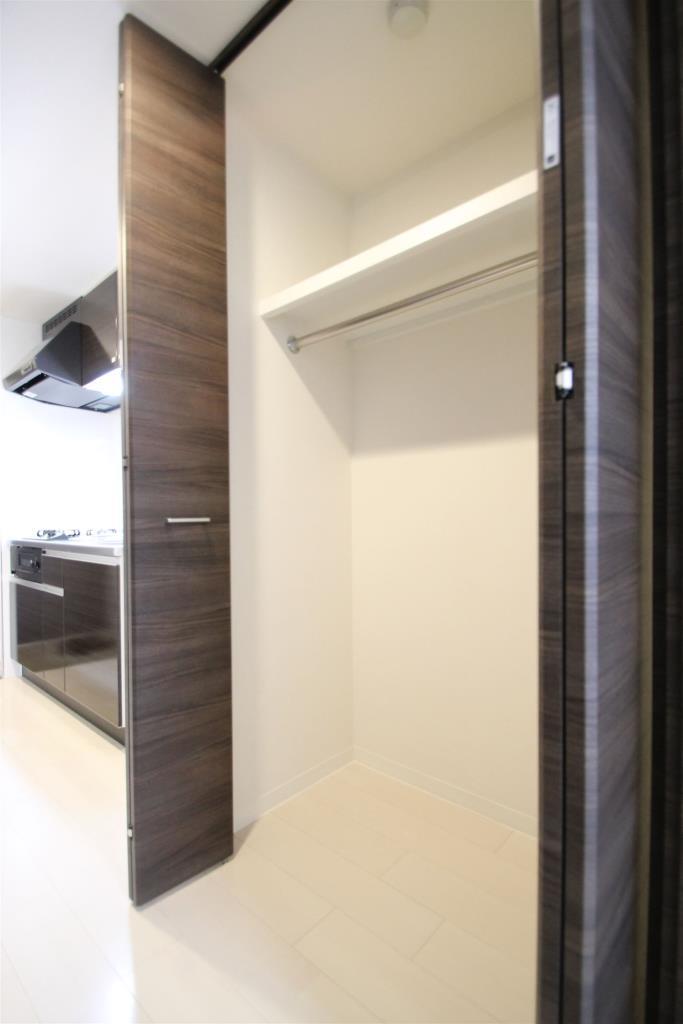 収納　ハンガーをかけられるタイプ