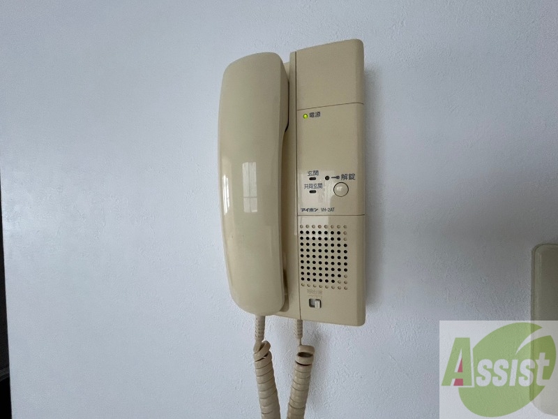 セキュリティ　インターホンは通話ができるので急な訪問があっても安心です