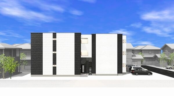 建物外観　外観パース