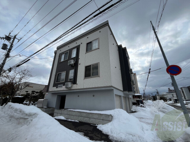 建物外観　札幌市北区北二十一条西「エフェクトＮ２１」