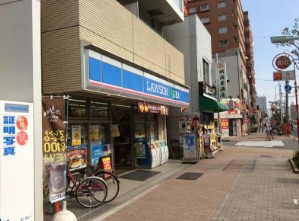 コンビニ　ローソン 吾妻橋三丁目（コンビニ）まで307m