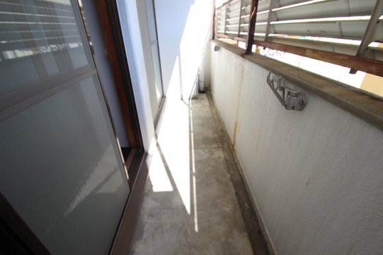 バルコニー　※別号室の写真です。