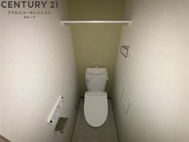 トイレ　ウォシュレット付きのトイレです♪