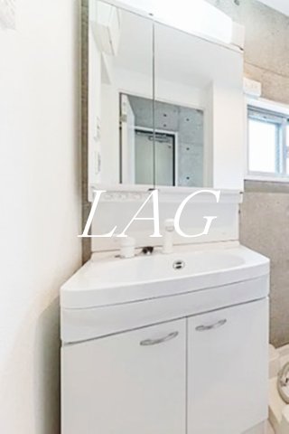 洗面設備　洗面台です。