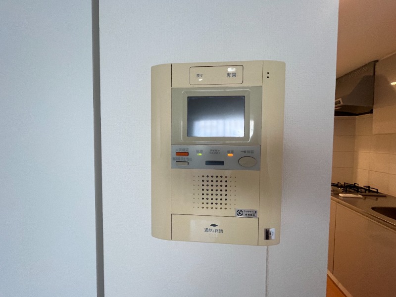 セキュリティ　モニター付きインターホン♪