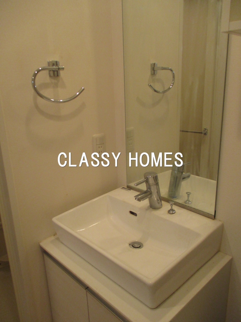 洗面設備　2011年竣工 カスタリア大井町：洗面所