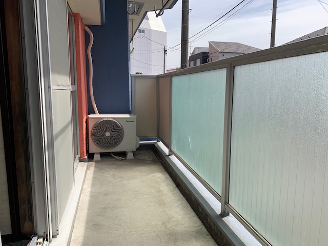 バルコニー　南向き陽当たり良好