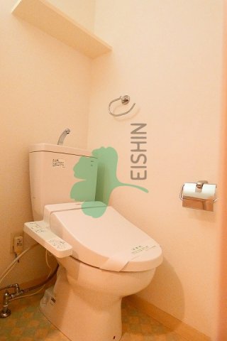 トイレ　清潔感のあるトイレです。