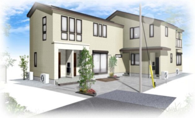 建物外観　外観パースです。