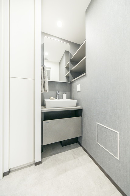 洗面設備　※写真は同タイプ住戸です。