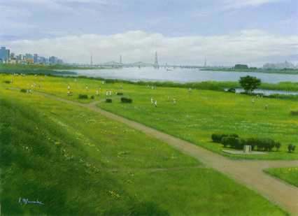 公園　多摩川六郷橋緑地（公園）まで506m