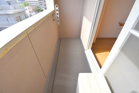 バルコニー　※別部屋の写真です